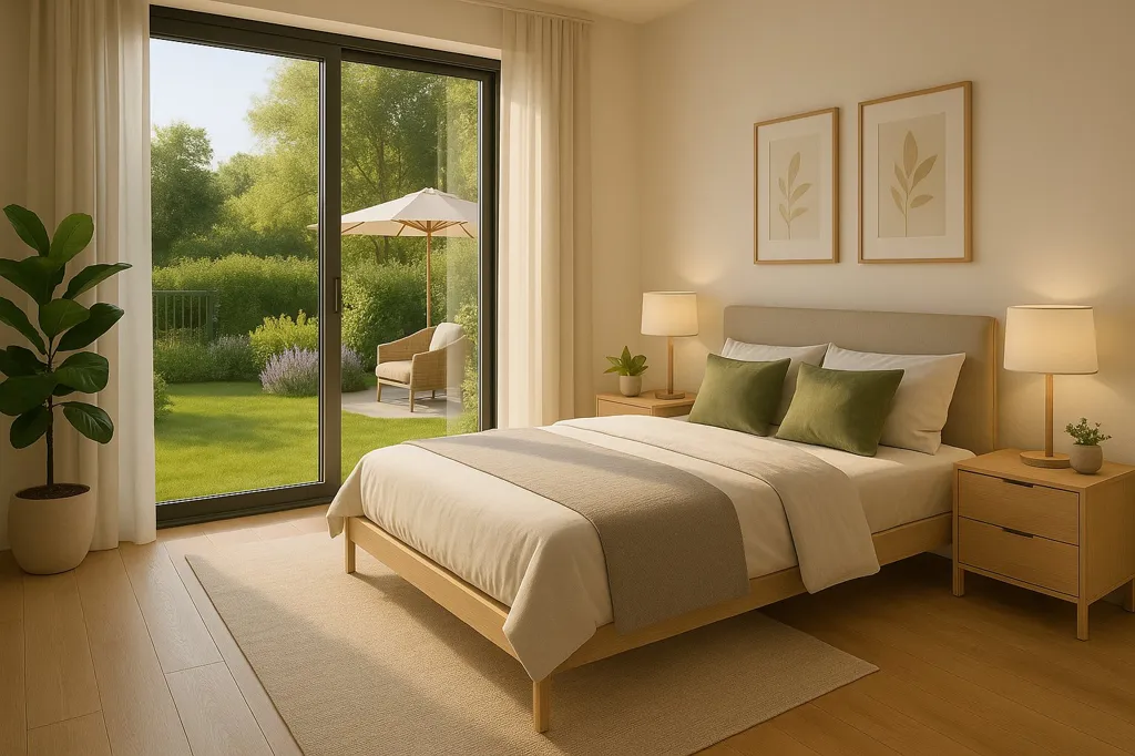Chambres - Appartement T2 avec Jardin Sud à Montfavet