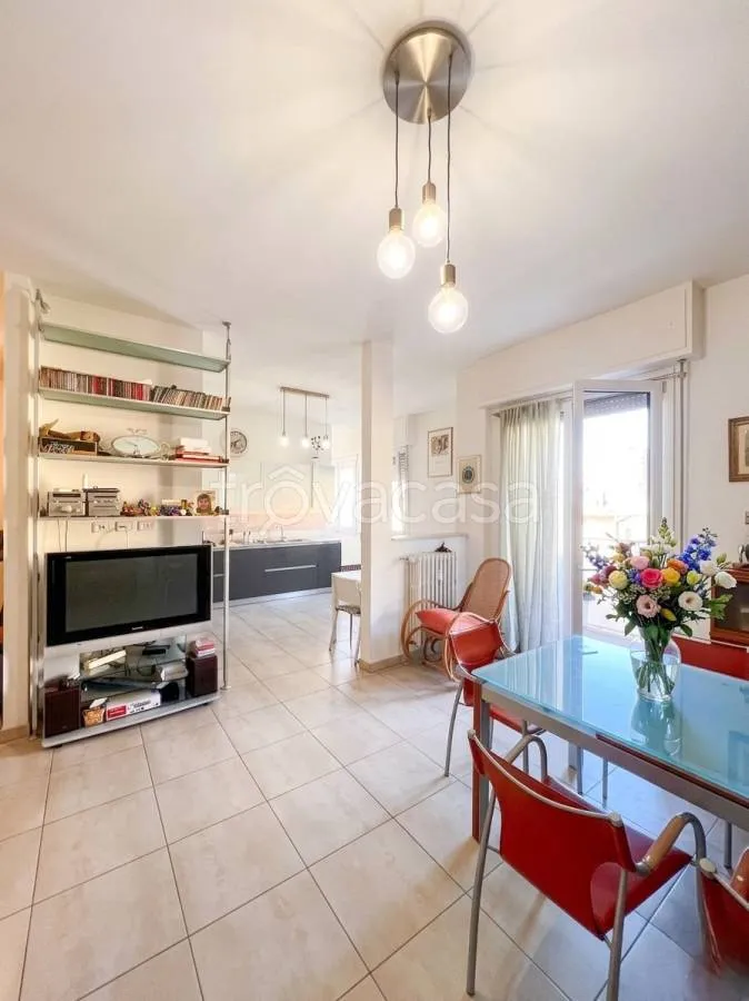 Sala da pranzo - Spacious Apartment with Sea View in Pesaro