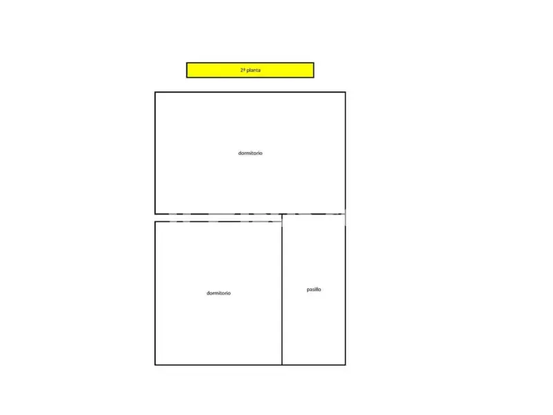 Floor Plan - Furnished Duplex in Brea de Aragón