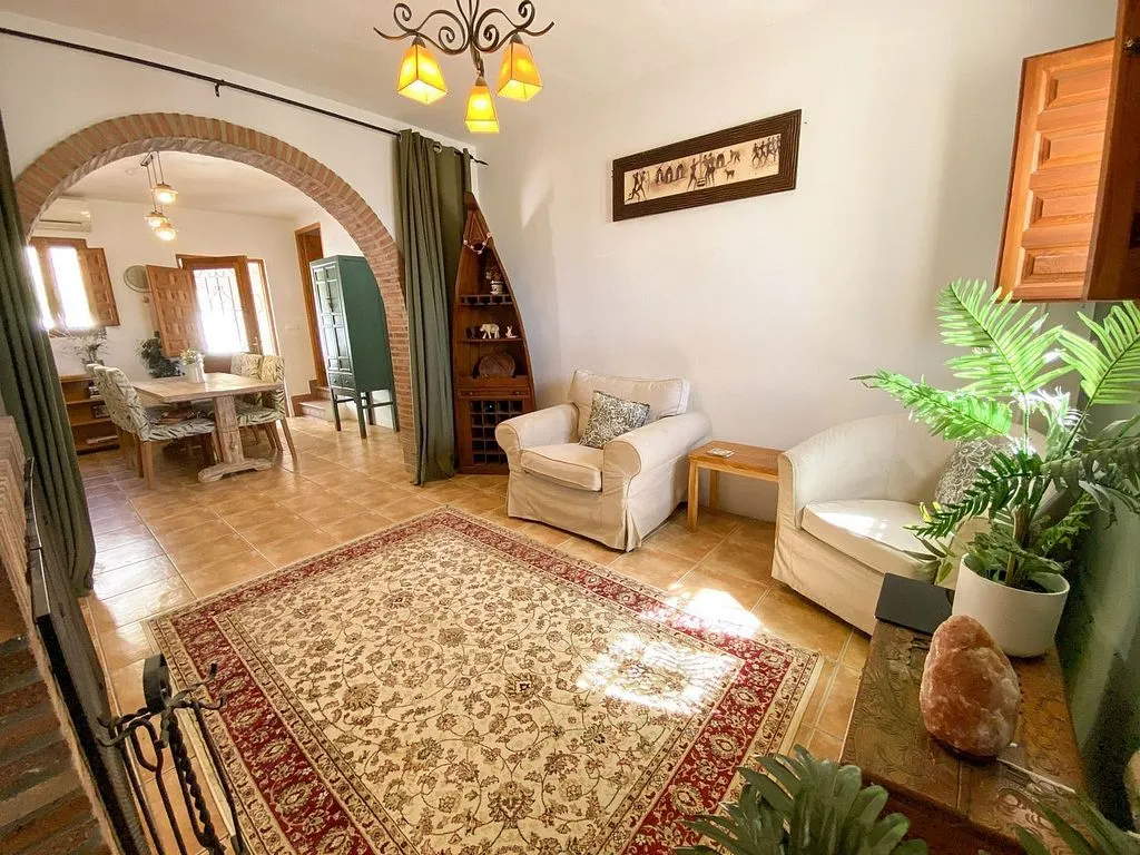 Séjour - Rustic House with Terrace in Huércal-Overa