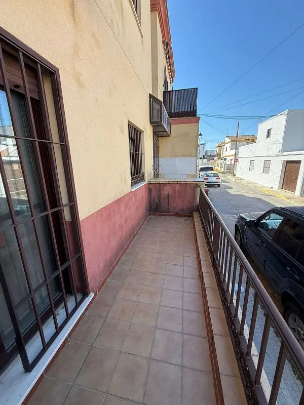 Balcony - 2-Bed Apartment with Terrace in Chipiona