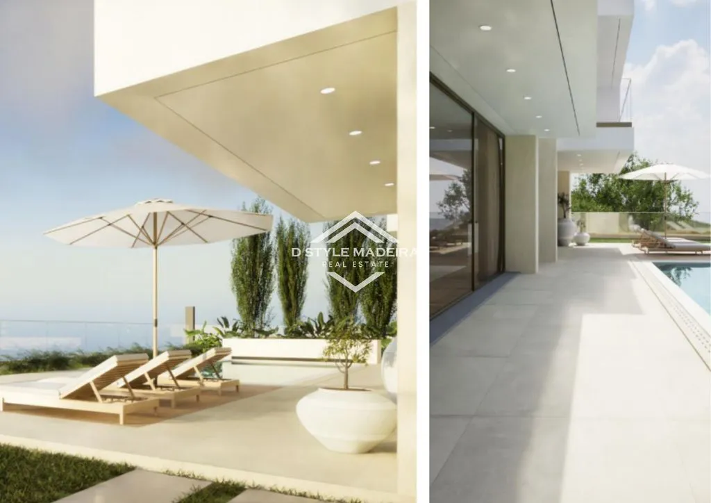 Pool - Luxury Villa with Sea View in Calheta