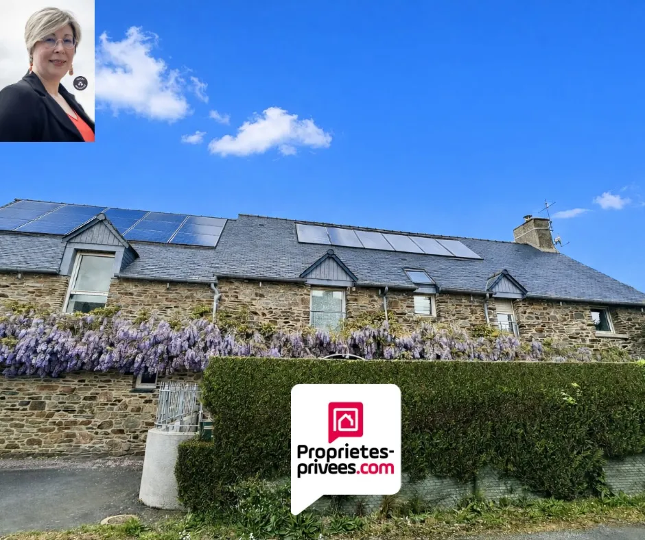 Extérieur - Maison en Pierre avec Piscine près de Saint-Malo