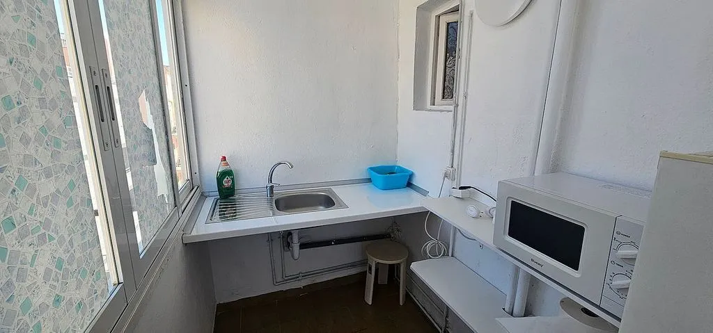 Cuisine - Studio with Balcony in Can Pastilla