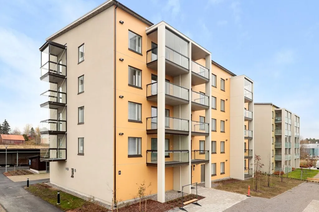 Extérieur - Compact Two-Bedroom Flat with Balcony in Klaukkala