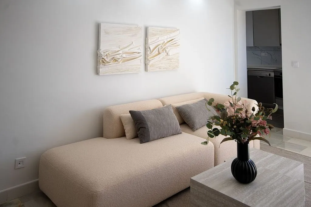 Séjour - Reformed Apartment with Pool in Estepona West