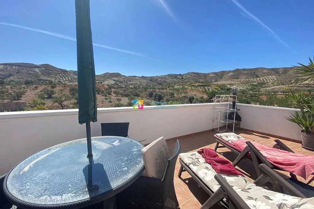Terrasse - Chalet with Pool and Terrace in Arboleas