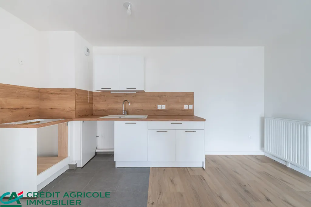 Köök - Modern Flat with Balcony in Vaucresson