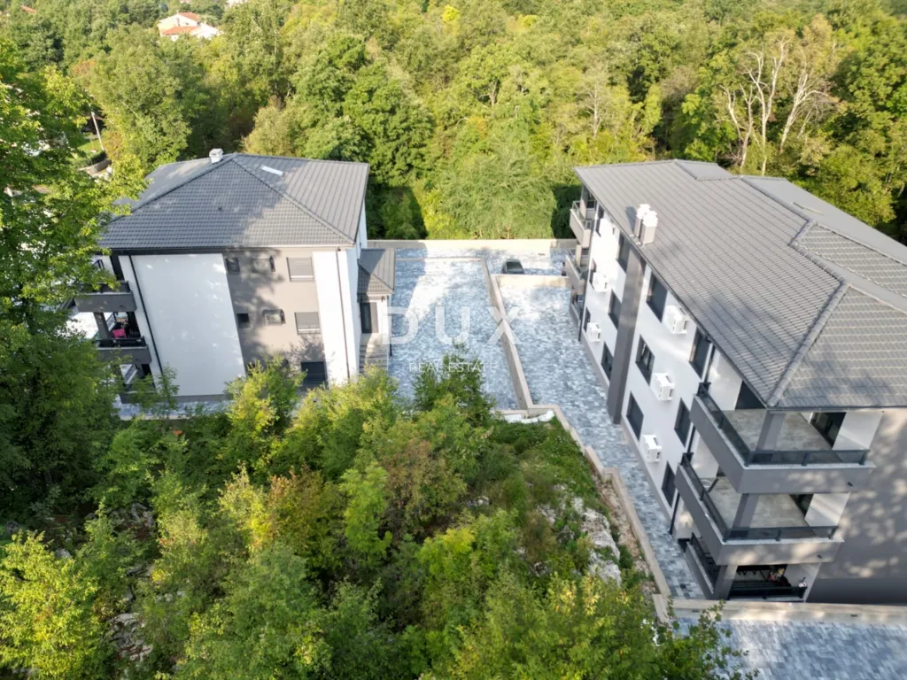 Vista aerea - Ground Floor Apartment with Terrace in Matulji