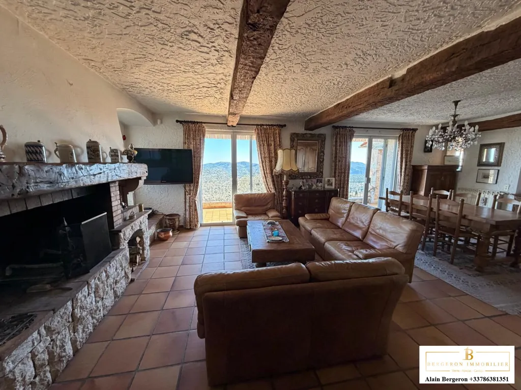Séjour - Villa avec Piscine et Vue Panoramique