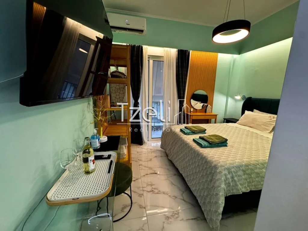 Camere da letto - Renovated Studio with Balcony in Patras Centre