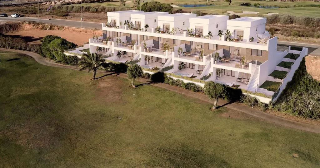 Õhuvaade - New Townhouse with Pool in La Serena, Los Alcázares