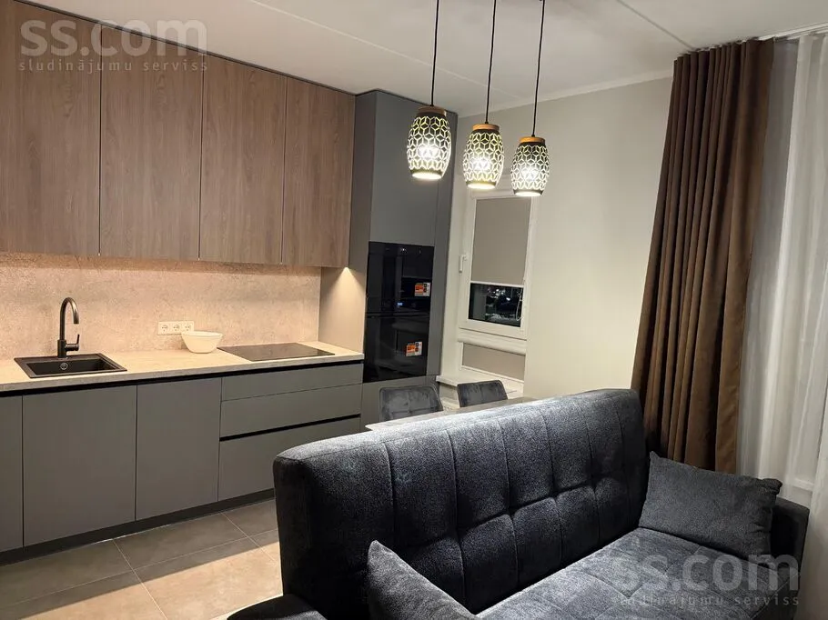 Cuisine - Two-Bedroom Flat with Balcony in Riga