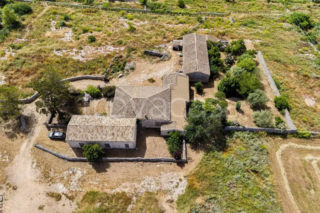 Vue aérienne - Historic Tenement with Pool in Modica