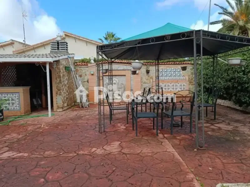 Terrass - Chalet with Pool in Almendralejo