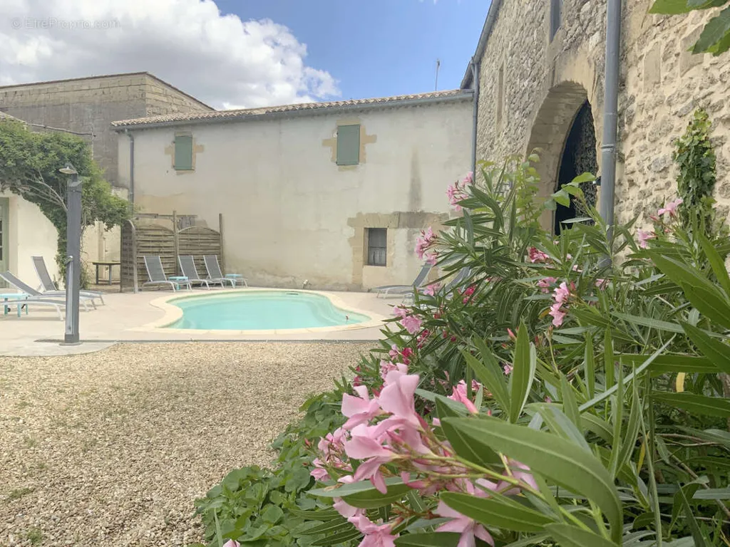 Garden - 19th-Century Mas with Pool in Charming Village