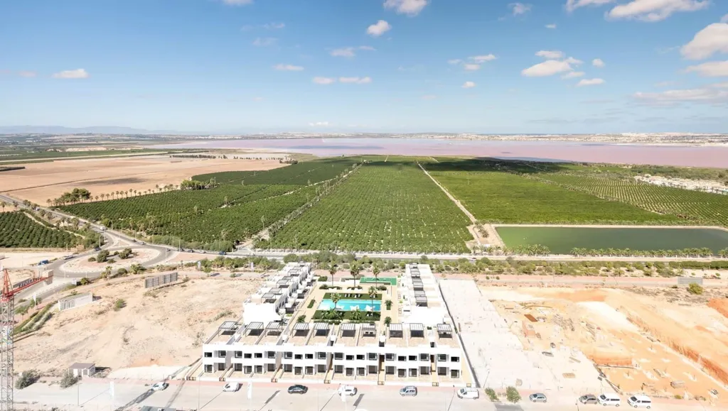 Õhuvaade - New Bungalow with Garden in Torrevieja