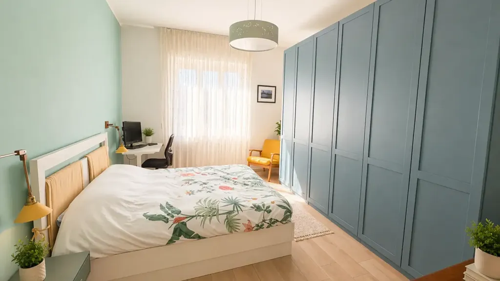 Bedrooms - Rearranged Apartment with Balcony in Pianezza