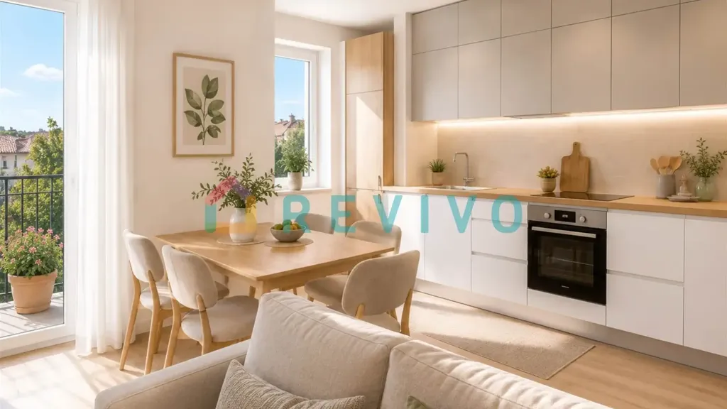 Cucina - Rusticated Flat with Balcony in Florence