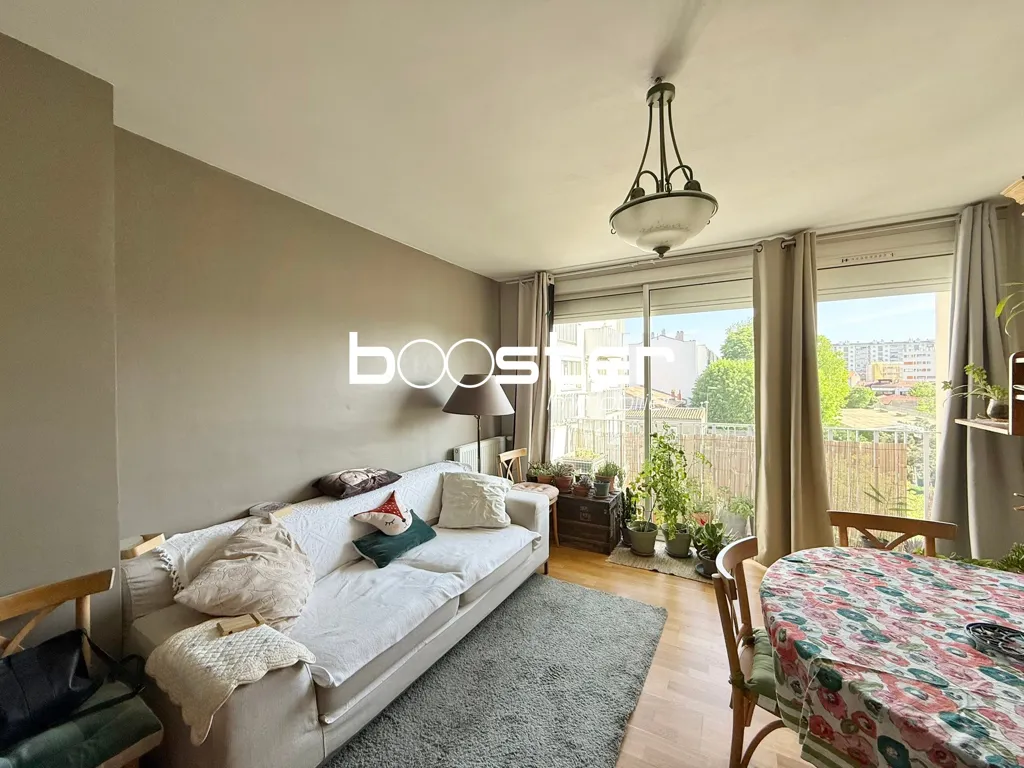 Séjour - Appartement Traversant avec Balcons au Cœur de Patte d'Oie