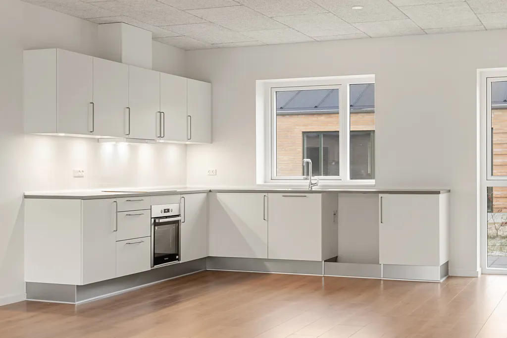 Cuisine - Newly Built Apartments with Terraces in Tørring