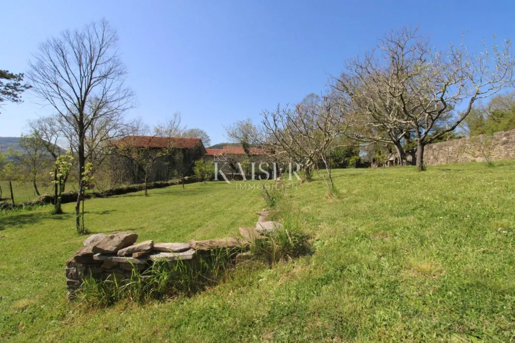 Jardin - Country House with Large Garden in Buzet