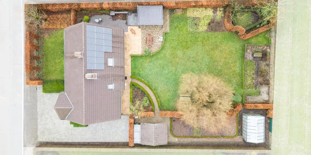 Õhuvaade - Villa with Garden in Rumbeke