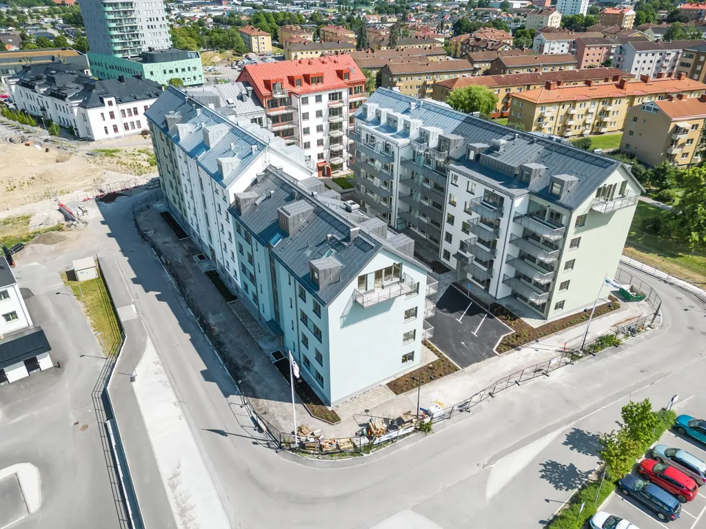 Õhuvaade - Apartment with City Access in Norrköping
