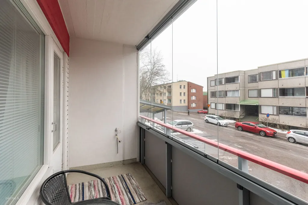 Rõdu - Modern Studio Flat with Balcony in Heinola Centre