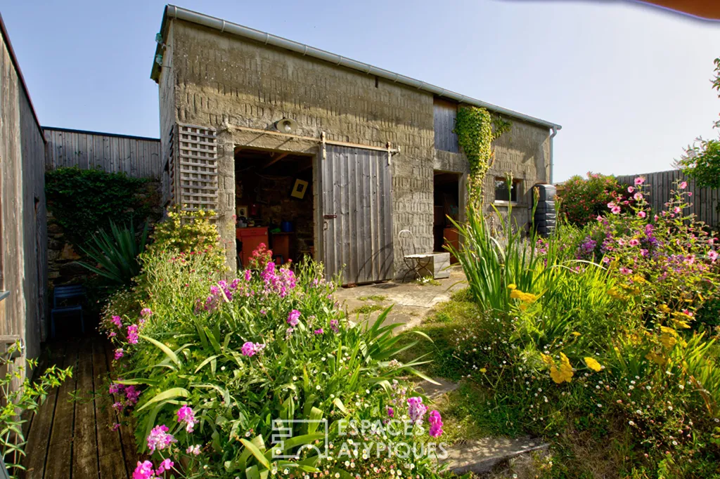 Jardin - Maison de charme avec jardin plein sud à Langueux