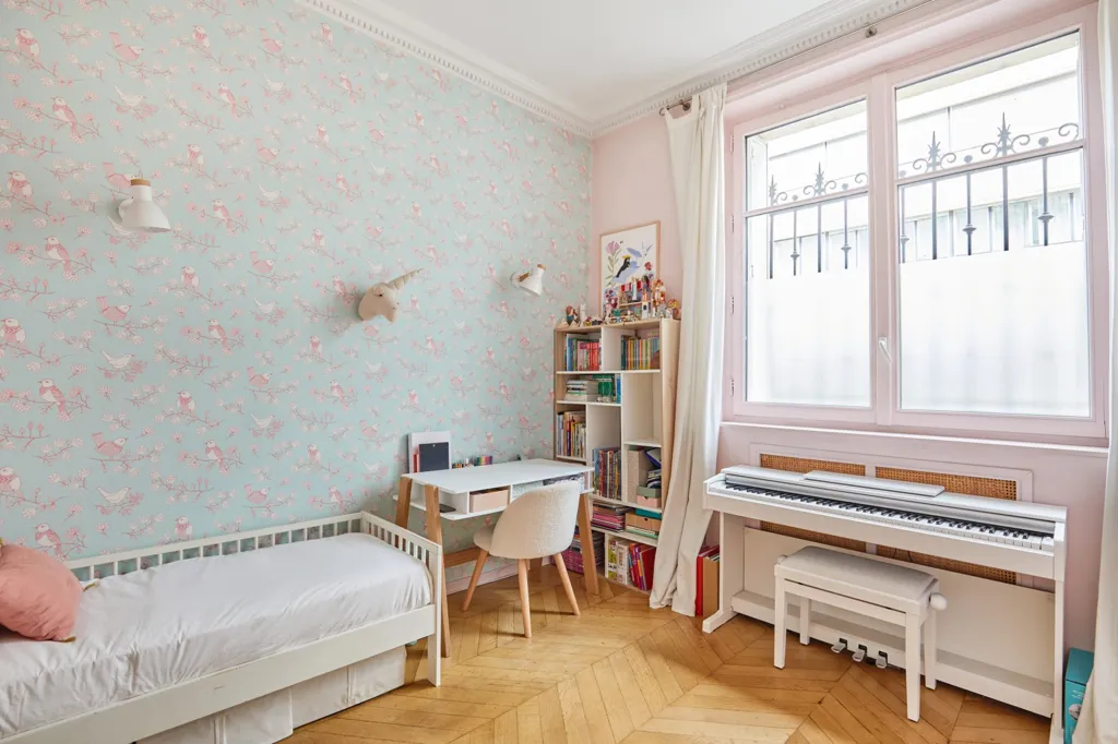 Chambres - Appartement avec Jardin au 16ème Arrondissement de Paris