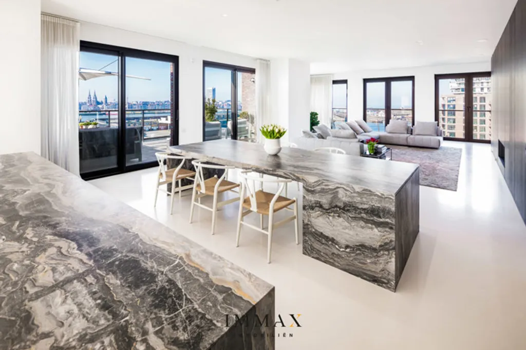 Köök - Loft with Sea Views in Ostende