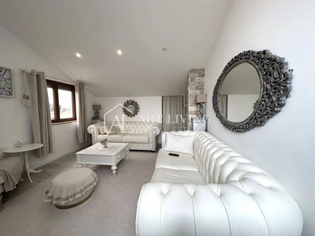 Séjour - Two-Bedroom Apartment with Sea View in Vrsar