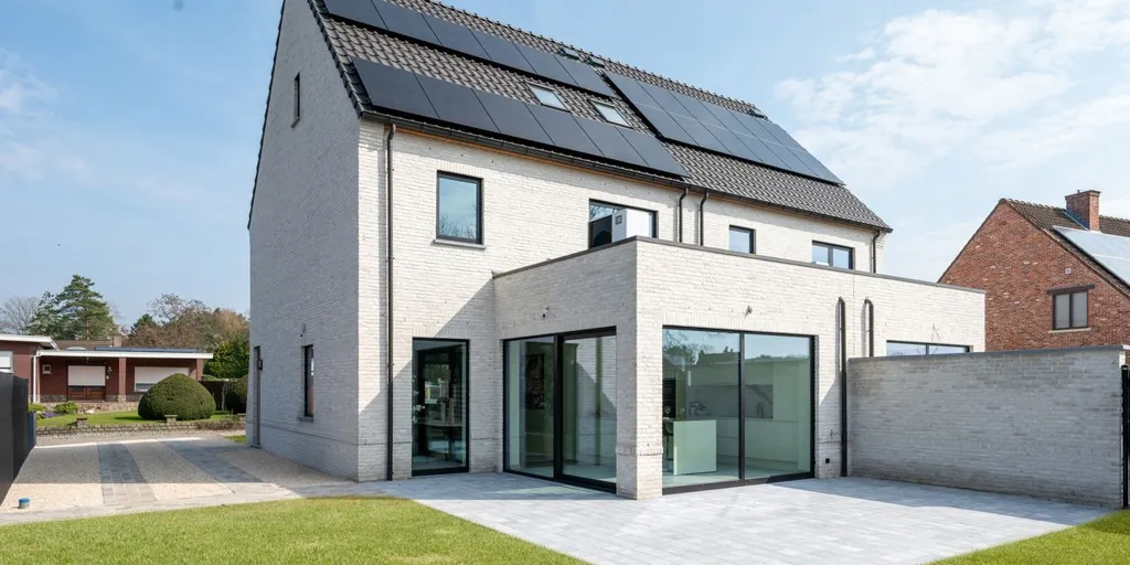 Extérieur - Villa A+ Moderne avec Terrasse à Balen