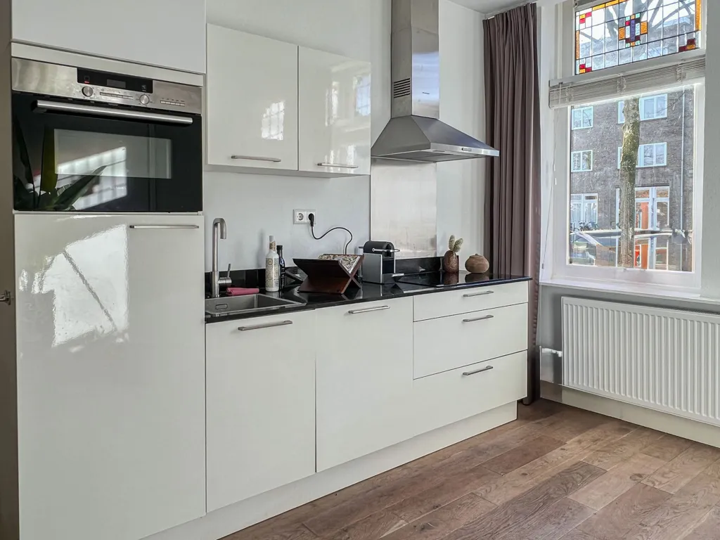Köök - Furnished Apartment with Garden in Utrecht