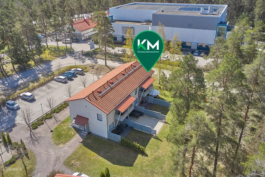 Õhuvaade - Two-Bedroom Apartment with Sauna in Lohja