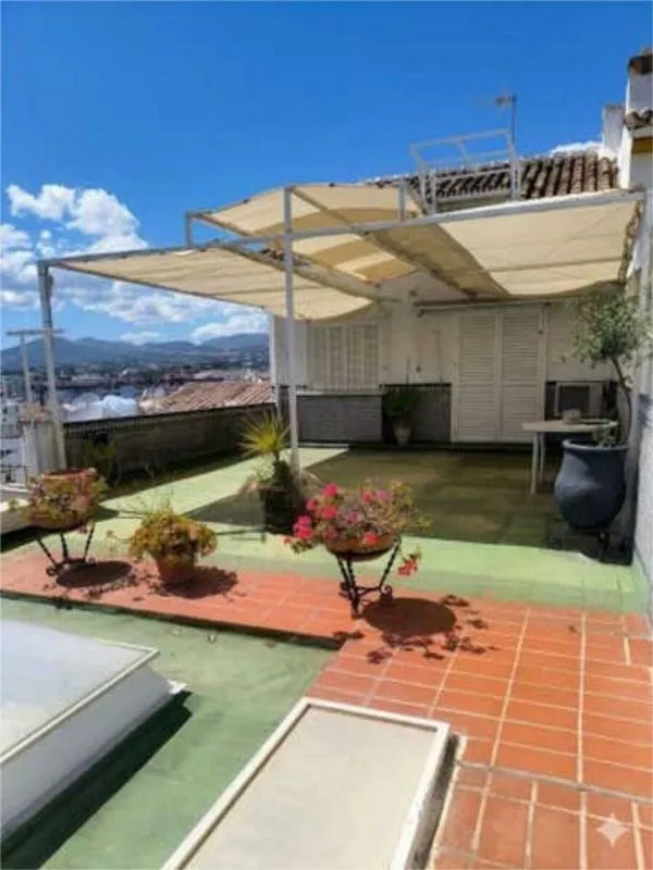 Terrasse - Semi-detached House with Pool in Marbella