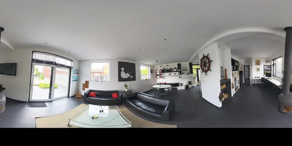 Soggiorno - Spacious Detached House with Balcony in Nieuwdorp