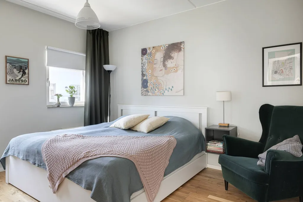 Camere da letto - Apartment with Garden View in Älta