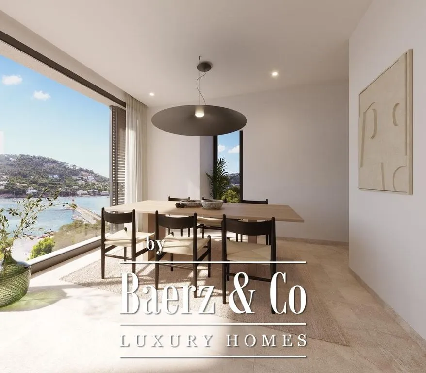 Söögituba - Luxury Villa with Seafront Access in Port d'Andratx