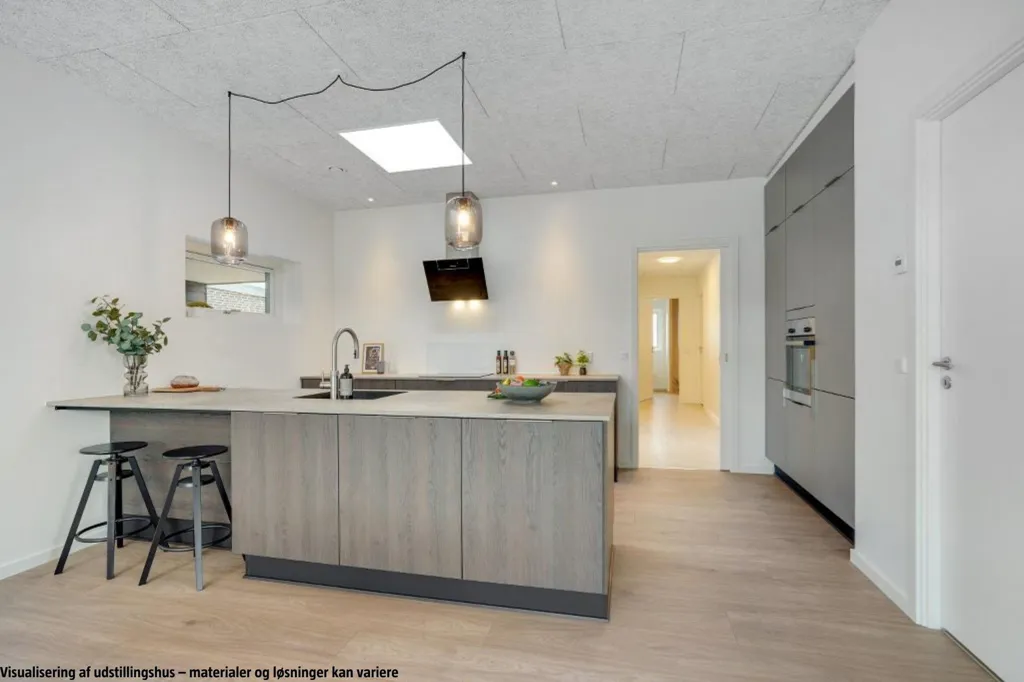 Cuisine - Contemporary Villa with Garden in Herning