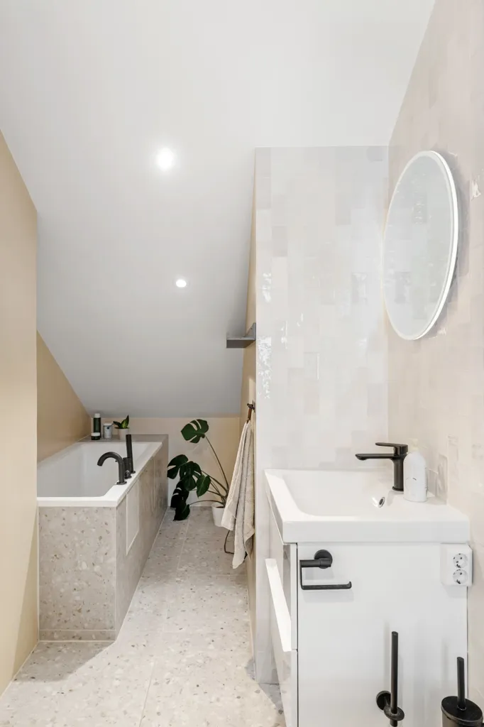 Salles de bain - Loft Apartment with Balcony in Rodeløkka