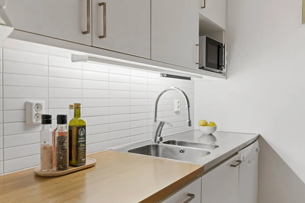 Cuisine - Apartment with West-Facing Balcony in Stockholm