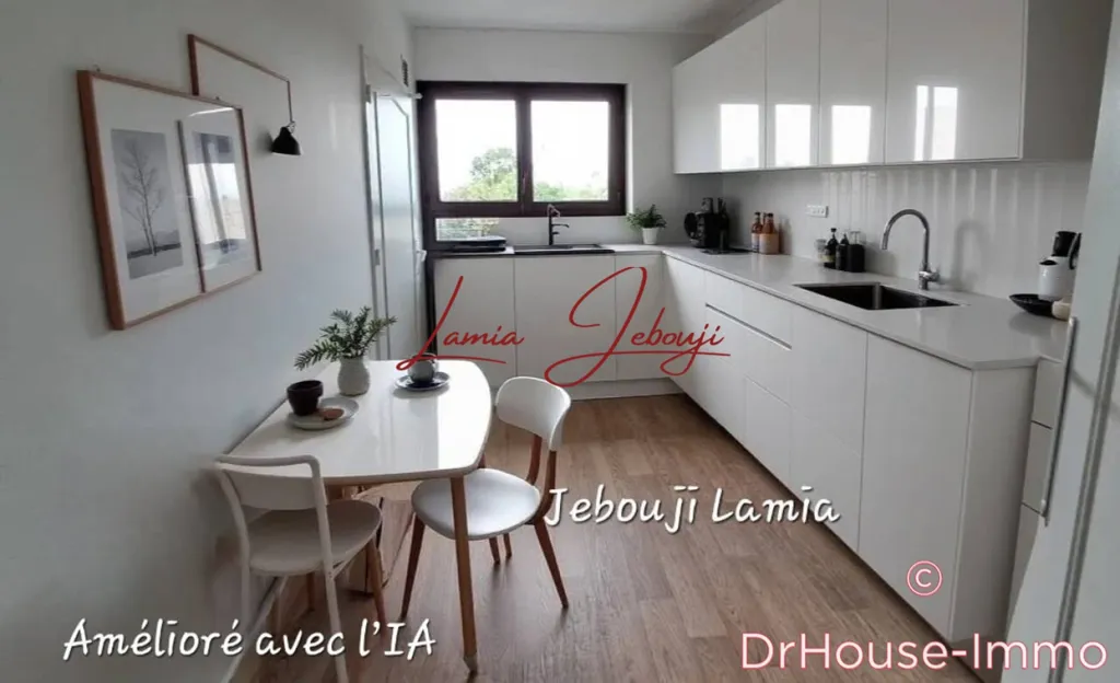 Cuisine - Appartement Rénové avec Balcon à Pessac Centre