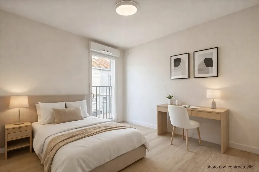 3-Bed Apartment with Parking in Nantes