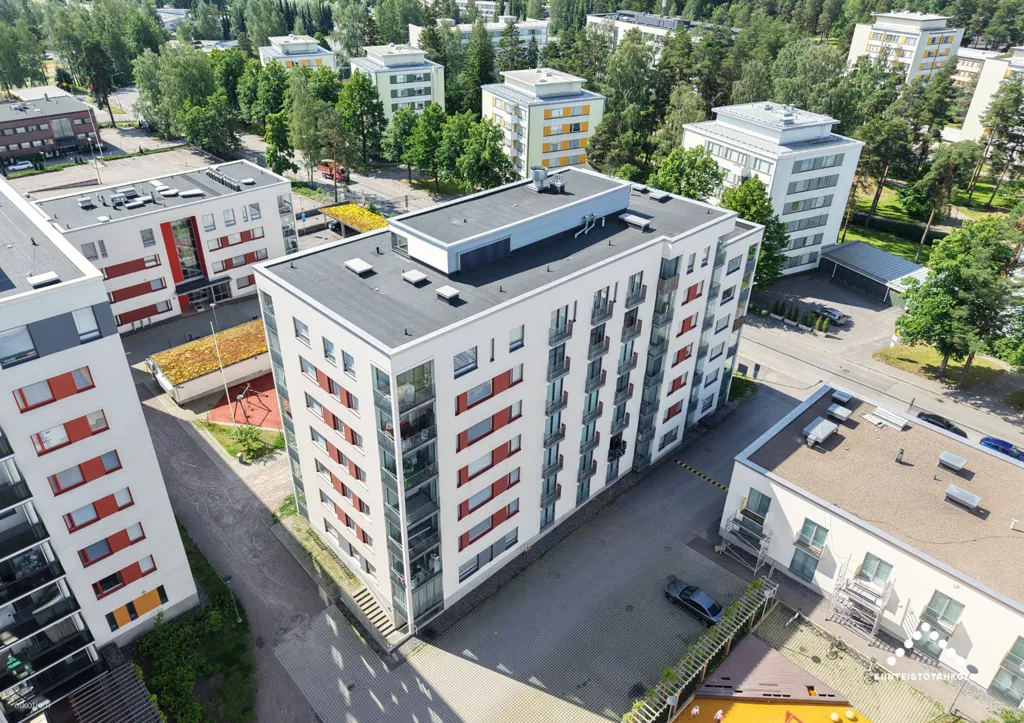 Õhuvaade - Modern Flat with Balcony in Kaivoksela, Vantaa