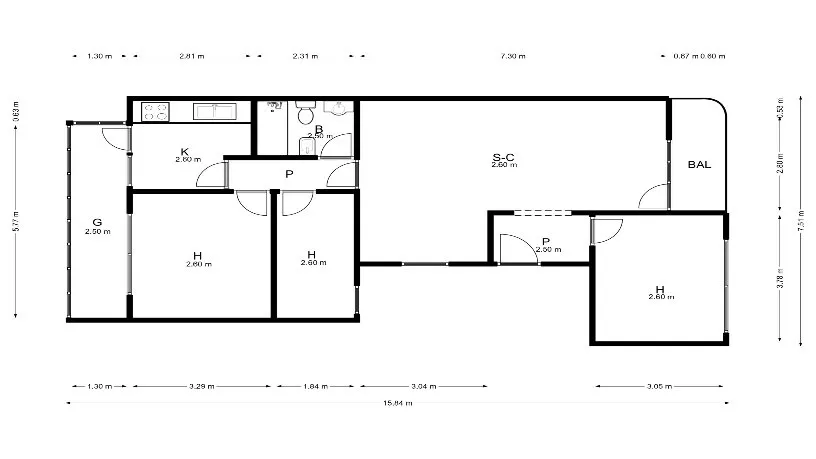 Plaan - Apartment with Garden Access in Mataró