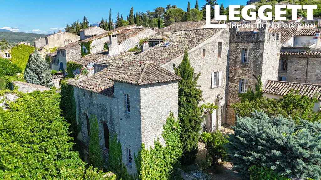 Õhuvaade - Former Bishop’s Residence in Vaison-la-Romaine