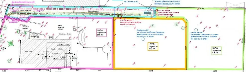 Planimetria - Viabilised Plot in Chauffour, Sarcelles