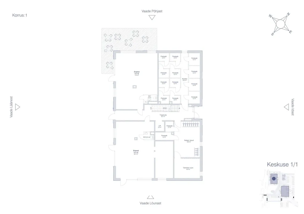 Plaan - New Stone Apartment in Saue Centre